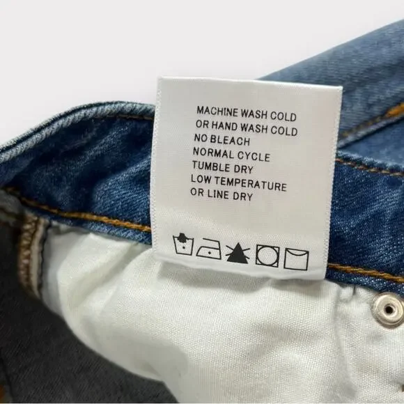 Driftwood Joyce Distressed High Rise Skinny Jeans Size 25 - Picture 5 of 9